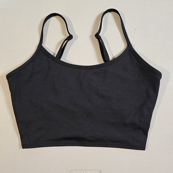 PINK Victoria's Secret Other - PINK Victoria's Secret Black Ultimate Sports Crop Bra - Small